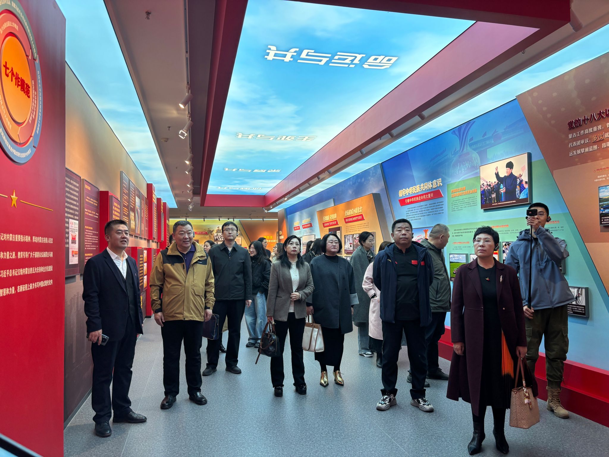 集宁师范学院党委统战部一行到我校旅行交流